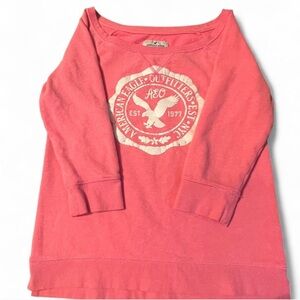 American Eagle Outfitters Kids Coral Sweatshirt
